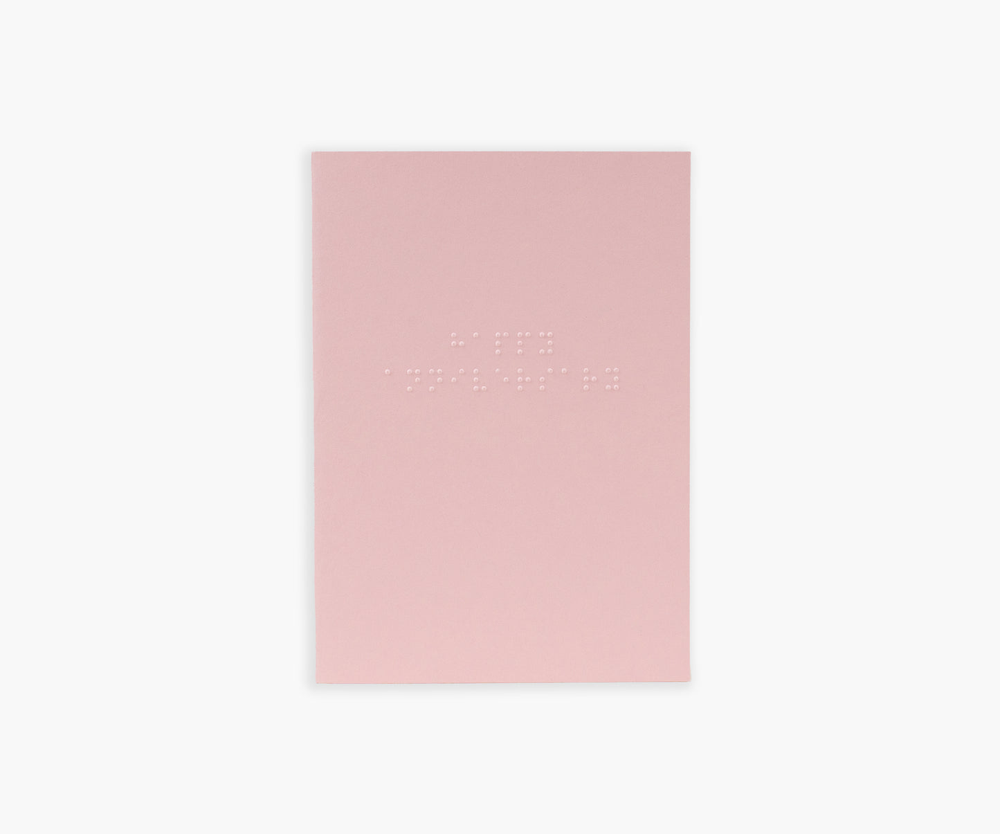 'Happy anniversary' Braille Card