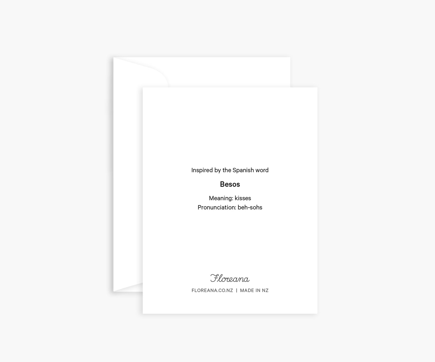 Letter 'B' Mini Card
