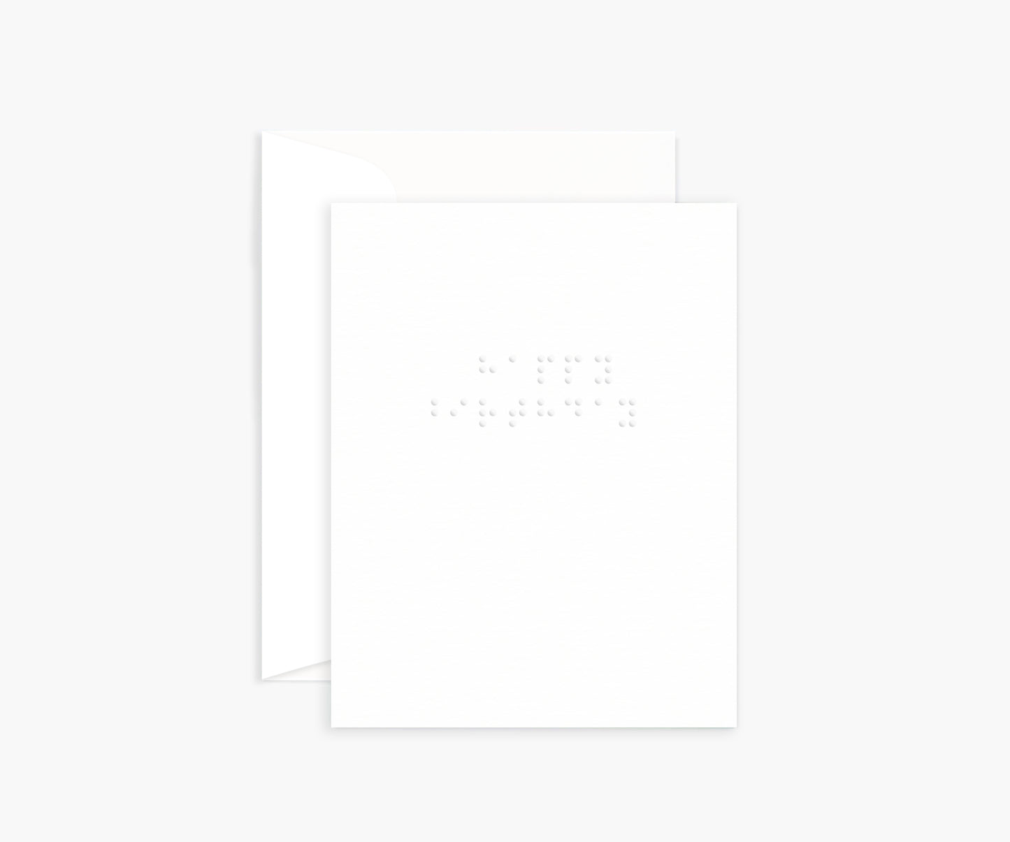 'Happy birthday' Braille Mini Card