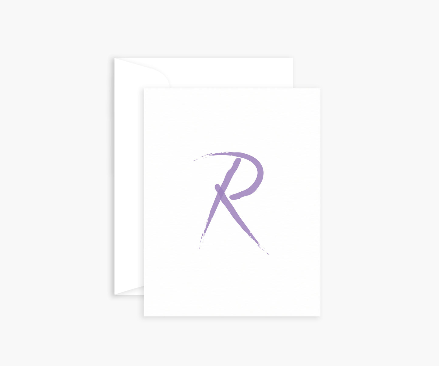 Letter 'R' Mini Card