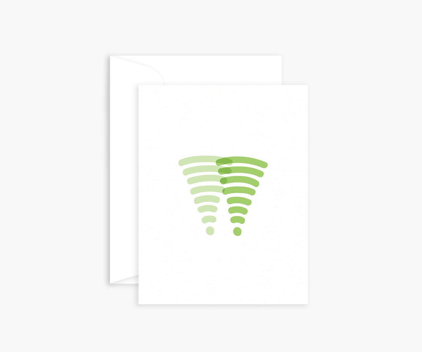 Letter 'W' Mini Card